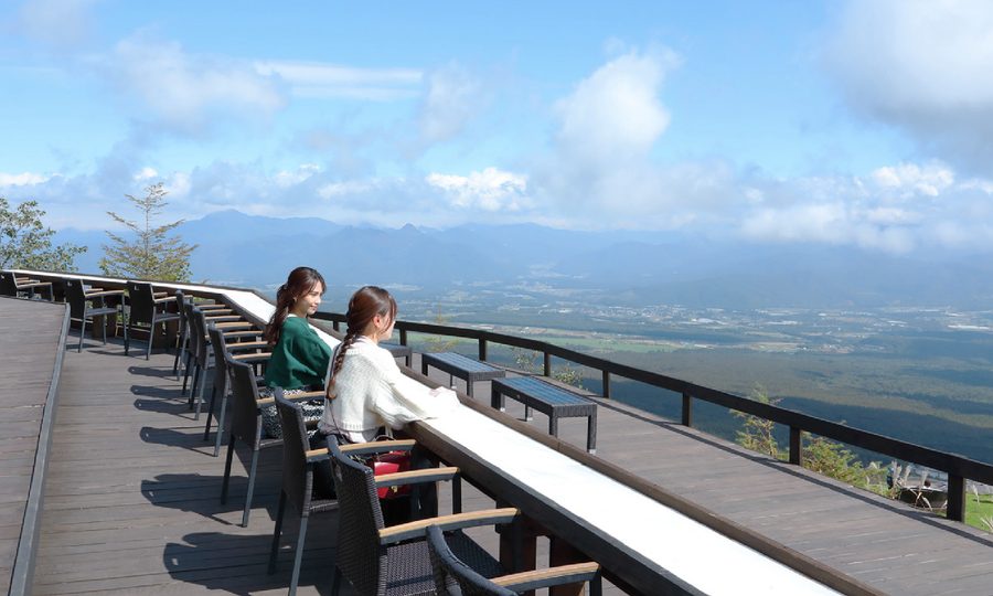清里テラスから望む絶景